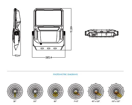 Weather Resistant Energy Saving IP67 IP66 Bright Efficient LED Tunnel Light 200W LED Flood Light for Outdoor