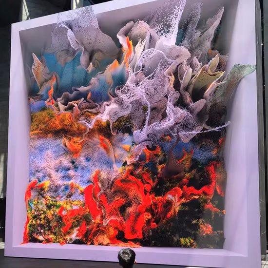 La publicité extérieure intérieure polychrome fixe incurvé numérique flexible SMD affiche fenêtre à gaz TV écran LED avec P1.7 P1.9 P2.6 P3.91 P4.81 Prix