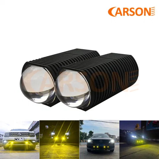 Carson vente en gros modèle éclaircissant éclairage automatique voiture LED antibrouillard avec lentille